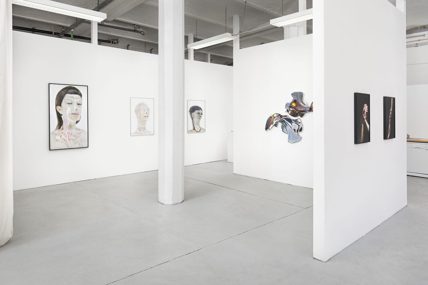 Exhibition view, Being in the Garden of Forking Paths, 2024