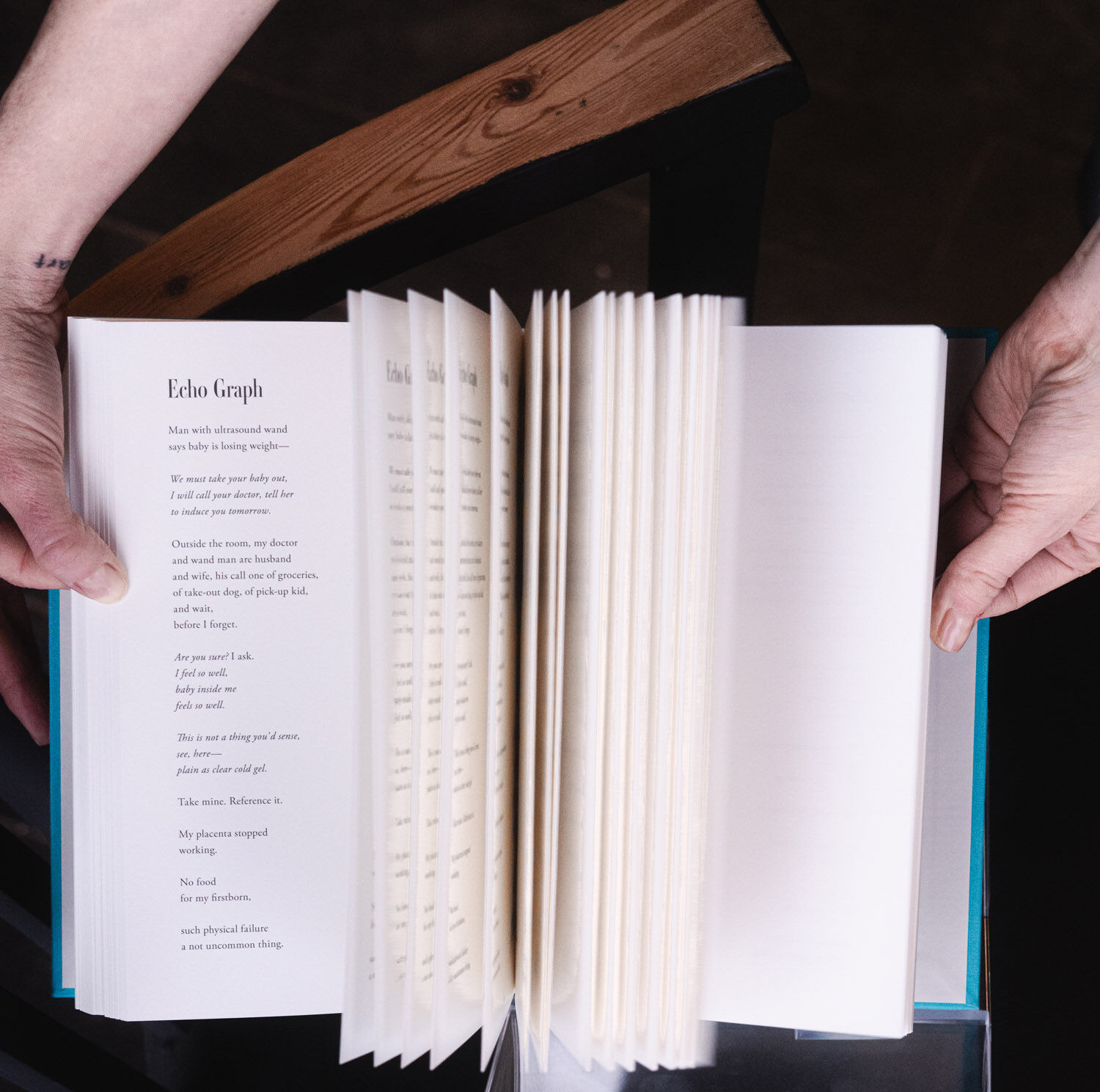 Echo Graph - Book Sculpture, 2025